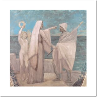 Study for Patriotism by Pierre Puvis de Chavannes Posters and Art